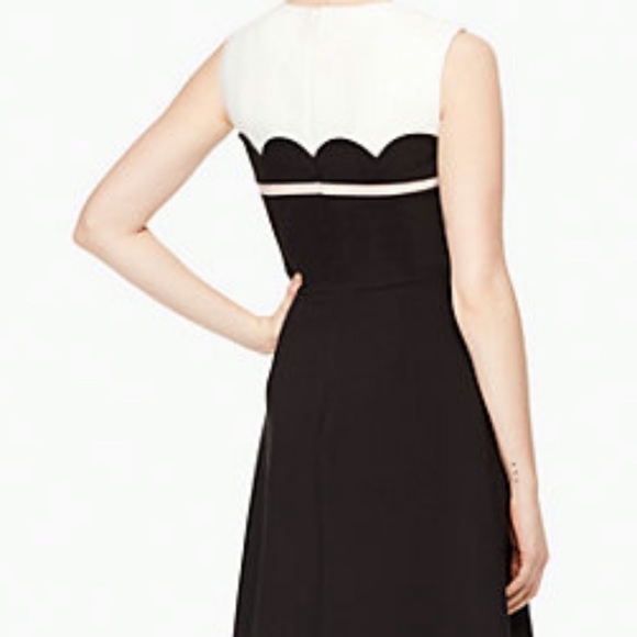 Kate Spade scallop bow a-line dress - Picture 3 of 16